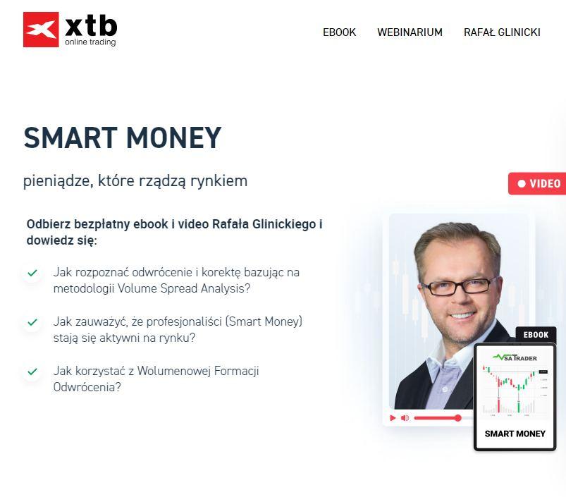 SMART MONEY- pieniądze, które rządzą rynkiem! - Webinar z Rafałem Glinickim